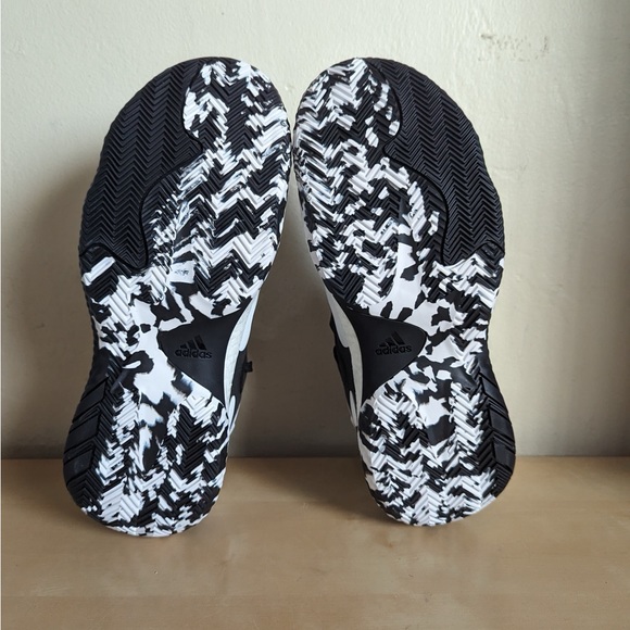 Adidas Harden Vol. 6 Black White Sneakers GV8704 Men's Size 11 James Harden - Picture 2 of 8